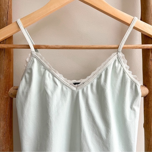 [guess] seamless stretch lace trim cami mint - Picture 3 of 5